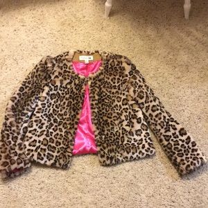 Faux fur coat
